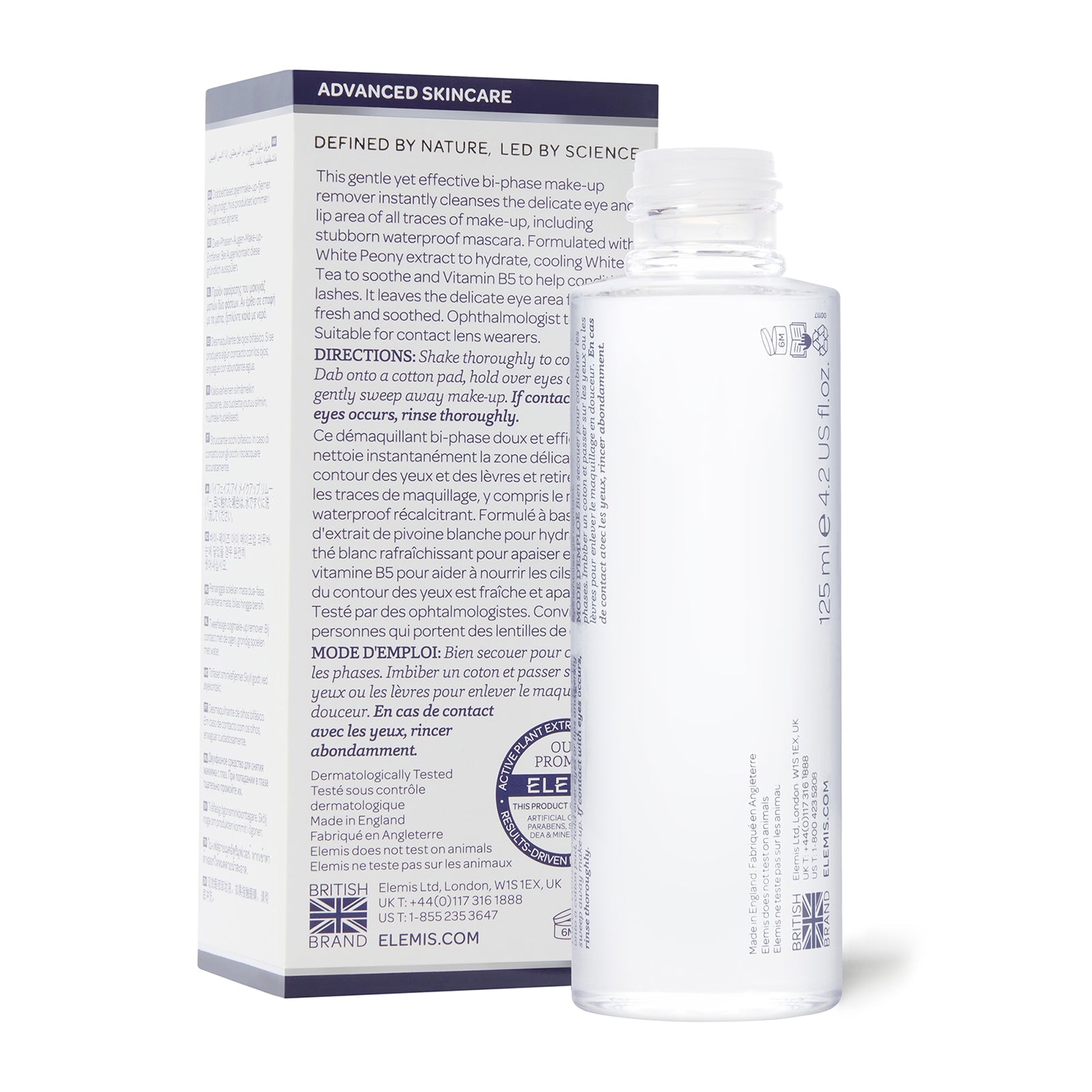 ELEMIS White Flowers Eye & Lip Make-Up Remover